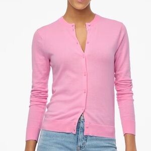 J. Crew Pink Women's Cardigan Sweater